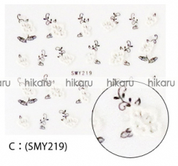 3D Наклейки для ногтей SMY-219 Япония 