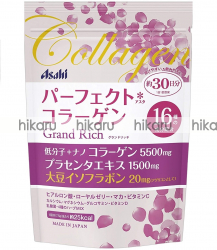 Asahi Collagen Grand Rich Коллаген для женщин с соевыми изофлавонами на 30 дней 228г