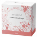 Мыло для лица с сикрецией улитки. AVISELLE Premium Snail Soap. 100г  