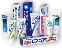 Japan_Toothpaste; Японские зубные пасты